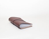 Standard-Leder Traveller Notebook braun / Fauxdori / Midori / Fauxdori Abdeckung / Leder Fauxdori Planer / Traveler's Notebook