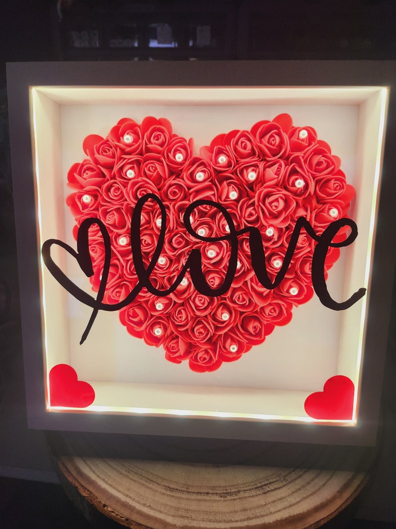 Gepersonaliseerd frame met LED's afbeelding 2