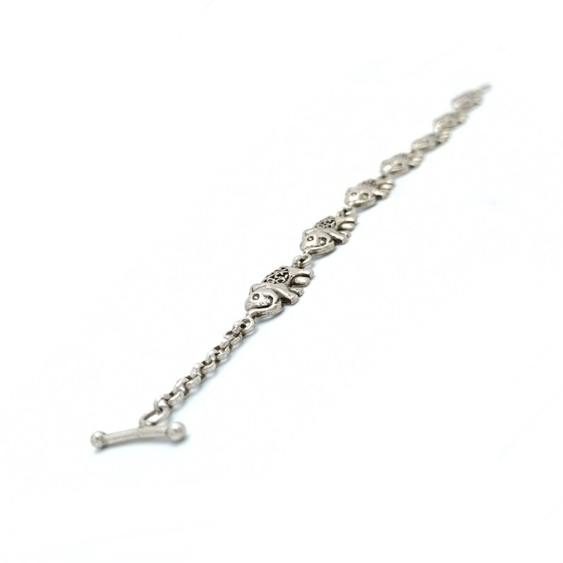 Elephant Bracelet in sterling silver Traditional Indian jewellery