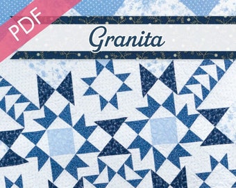 Granita Downloadable PDF Quilt Pattern by It's Sew Emma