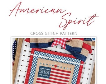 American Spirit Cross Stitch Pattern / It's Sew Emma