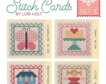 Bee in My Bonnet Stitch Cards Set I por Lori Holt de Bee in my Bonnet with It's Sew Emma #ISE-447