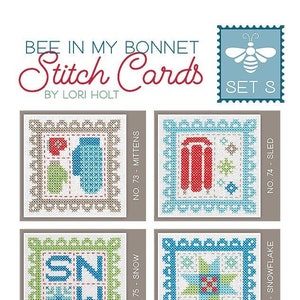 Bee in My Bonnet Stichkarten Set S von Lori Holt von Bee in my Bonnet #ISE-4024