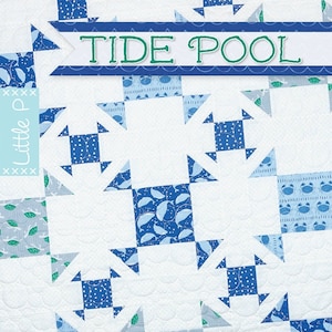 Tide Pool Downloadable PDF Quilt Pattern by It's Sew Emma