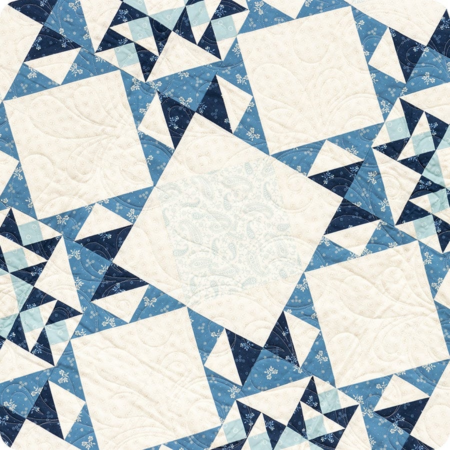 Swift Downloadable PDF Quilt Pattern | It's Sew Emma