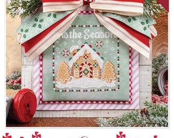 Patrón de punto de cruz descargable en PDF de Tis the Season de It's Sew Emma