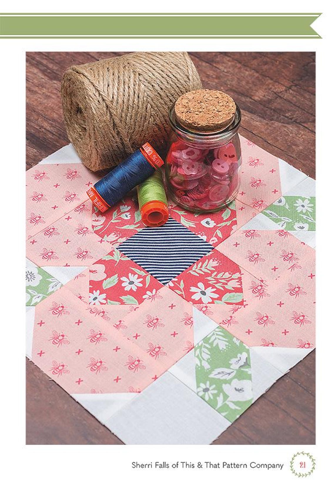 Garden Sampler Block of the Month Downloadable PDF Quilting Ebook by ...