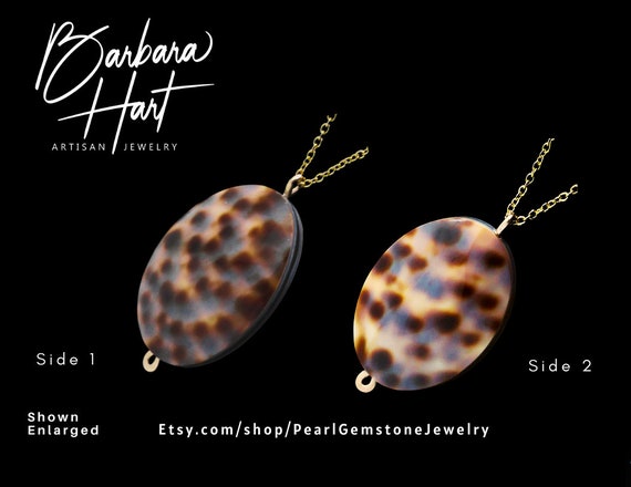 Tiger cowrie 2024 shell necklace