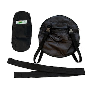 Bolsa de drenaje para catéter Foley negra y funda para bolsa de pierna
