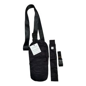 Bolsa exterior de nefrostomía de 600 ml y cubierta de tubo, color negro liso