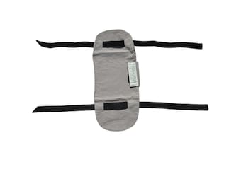 600 ml Urine Leg Catheter Bag Cover with straps - Gray