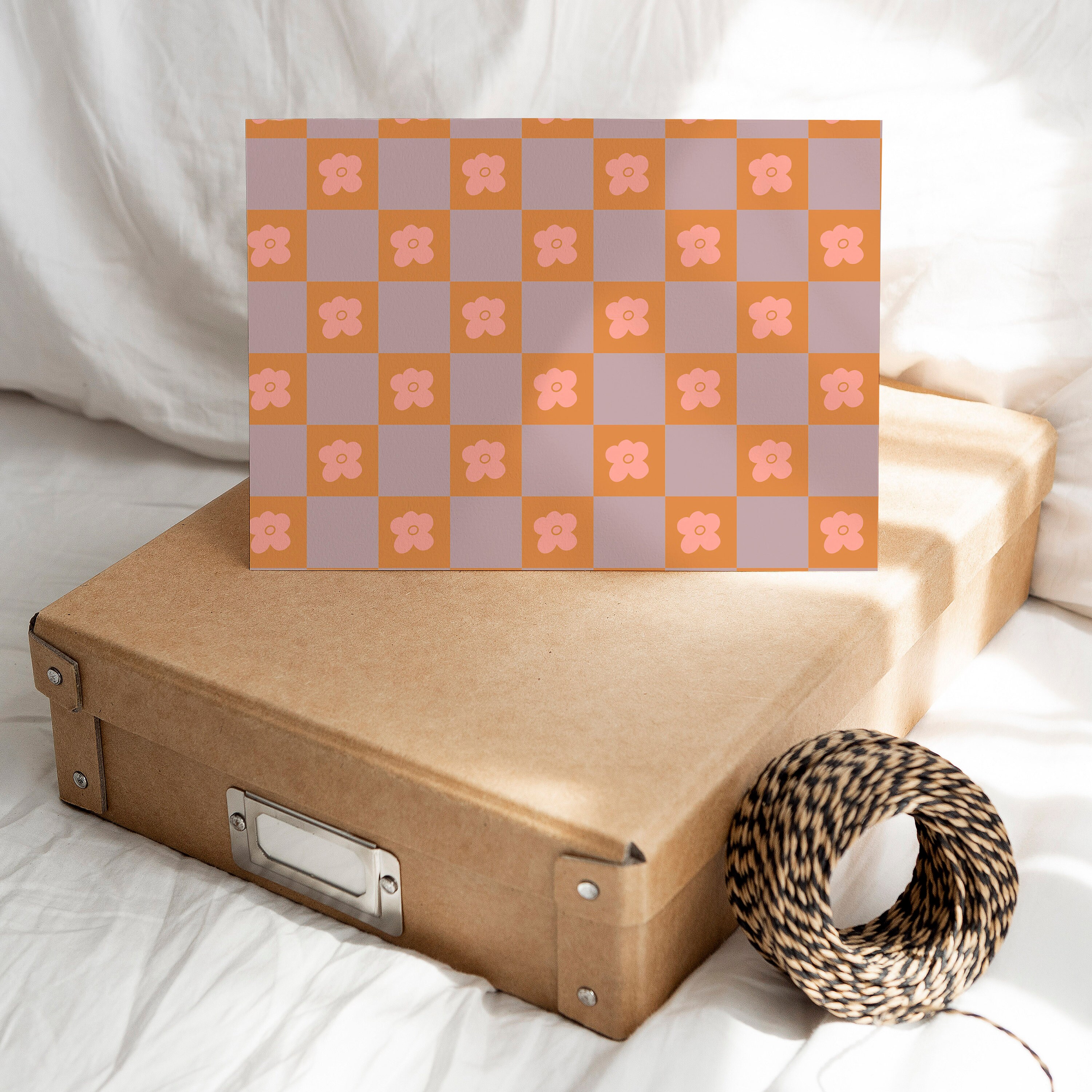 Checkered Digital Paper Chess Wrapping Paper Checkerboard - Etsy