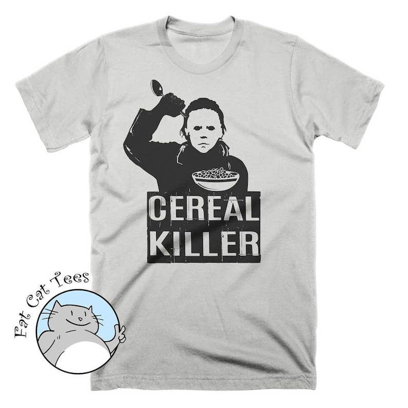 Funny Cereal Killer T Shirt Breakfast Shirt Halloween Costume Etsy