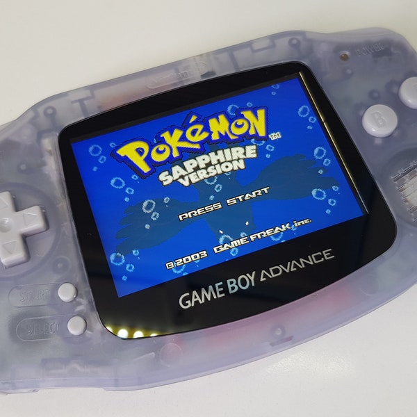 Game Boy Advance GBA Glacier LCD IPS V2 Backlight