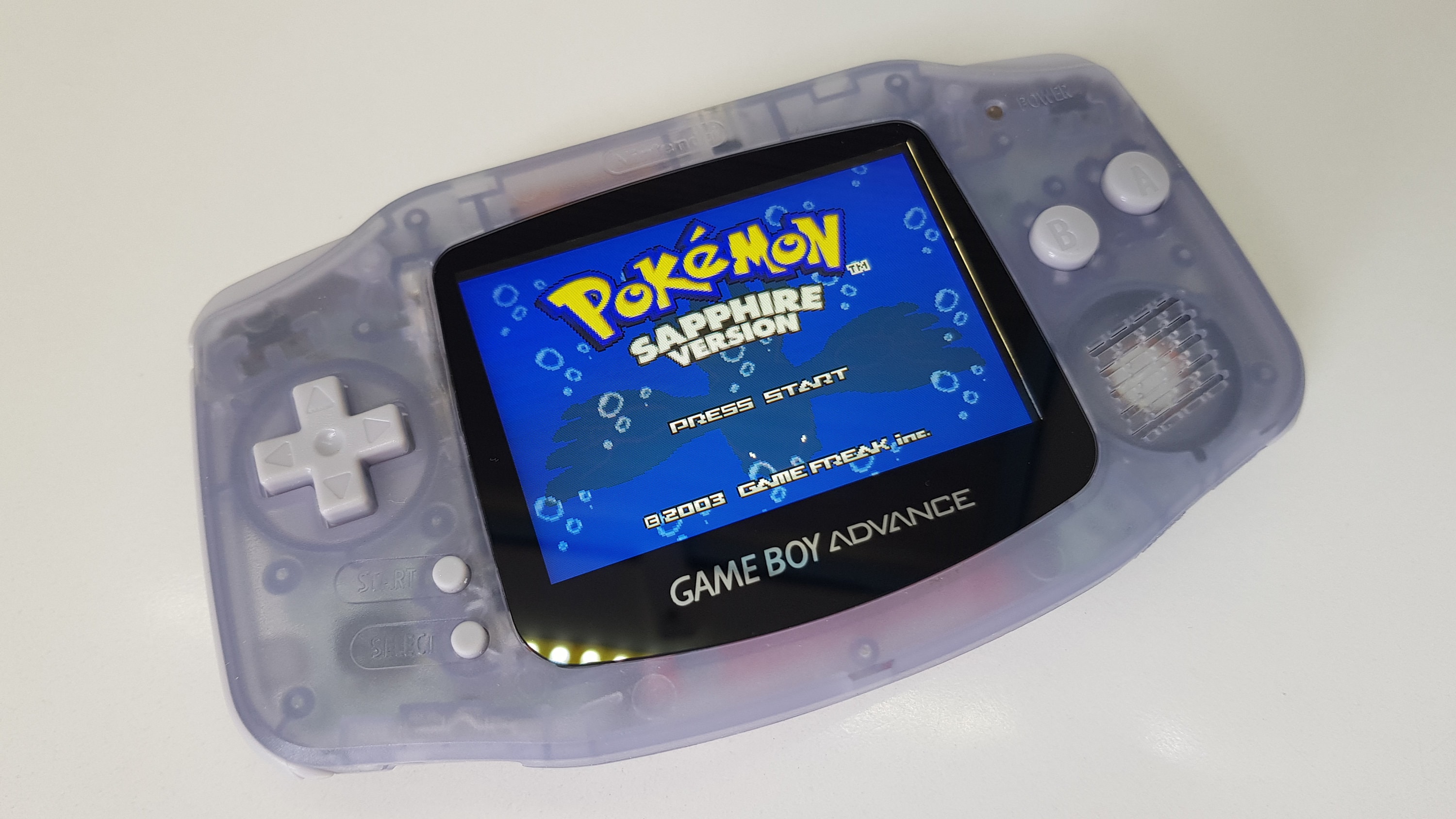 Game Boy Advance Console in Glacier (Renewed)