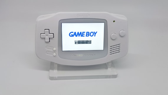  Game Boy Advance SP Pearl White : Video Games