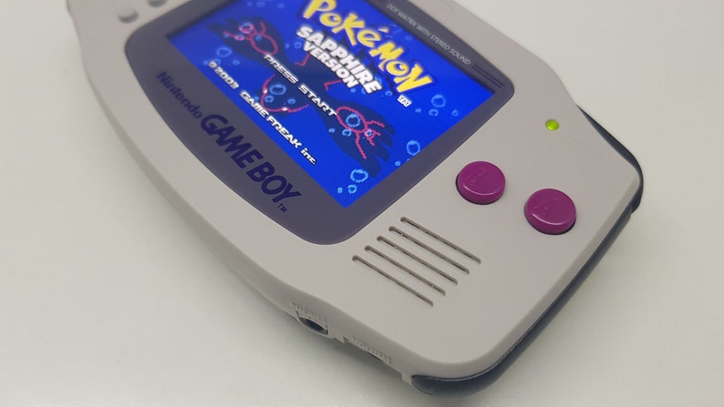 Gameboy Advance GBA Gameboy DMG Themed Backlight IPS V2 image 5