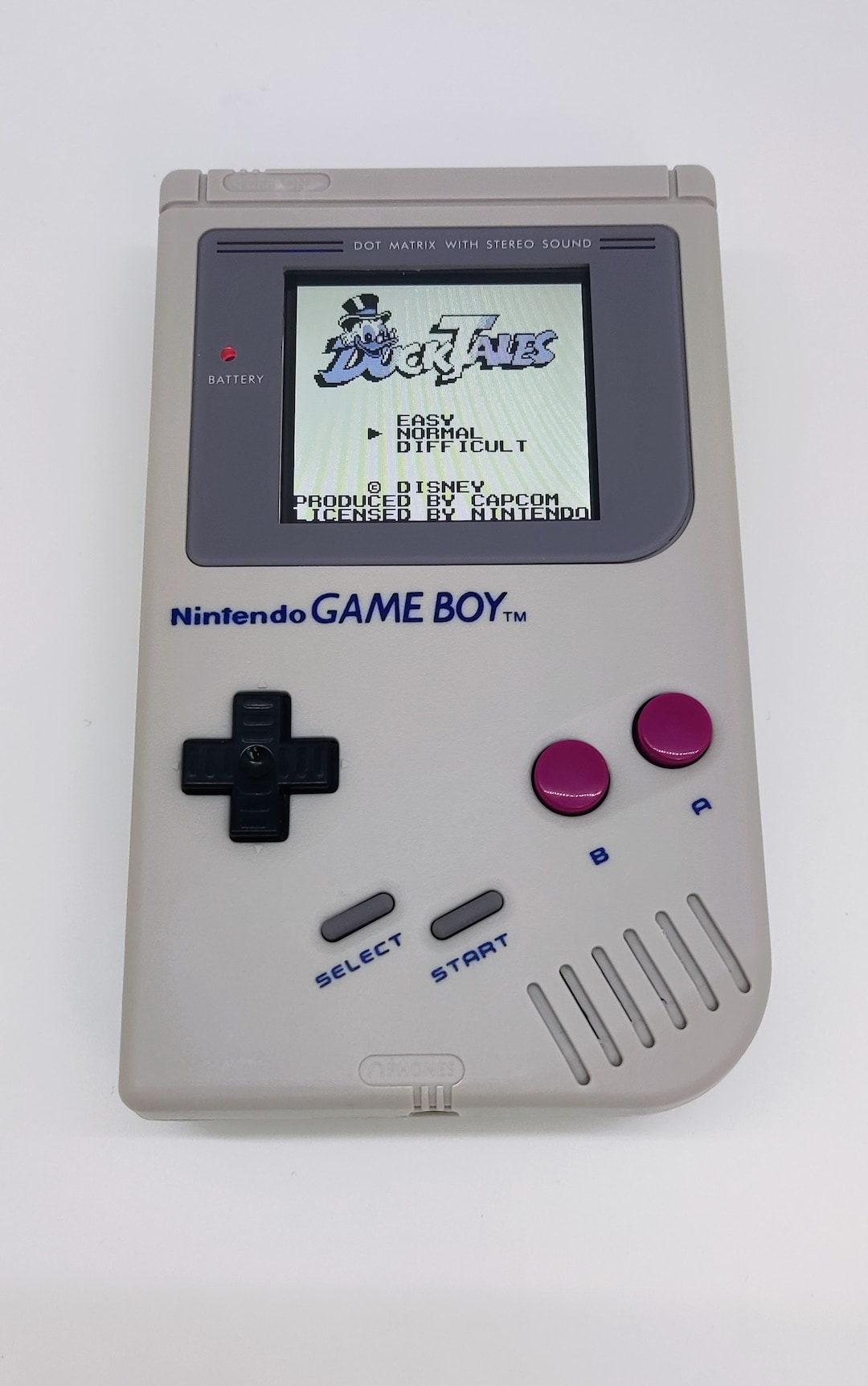 Ultimate Nintendo Gameboy DMG01 Backlight IPS V5 Changeable Background Colour DMG Original