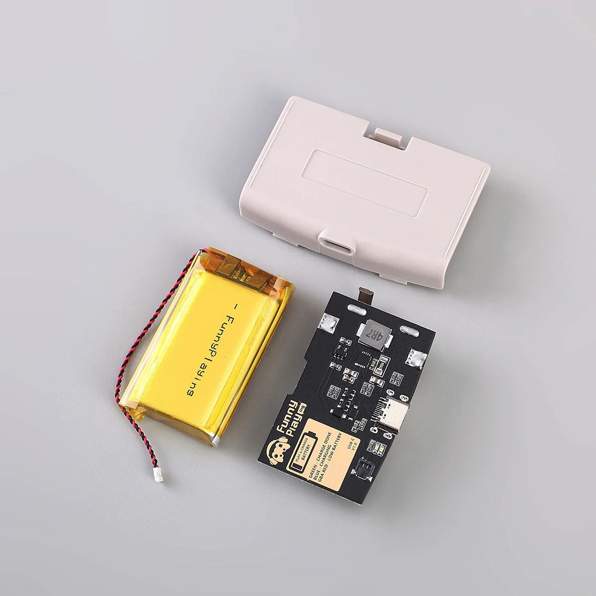 Gameboy Plug In Light Gameboy Advance GBA Gameboy DMG Themed Backlight IPS V2 - Rechargeable ...
