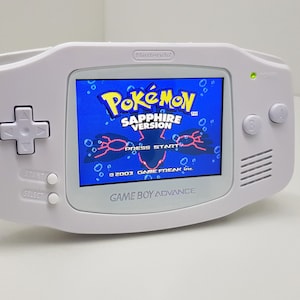 Gameboy Advance GBA Gameboy Brilliant White Backlight IPS V2