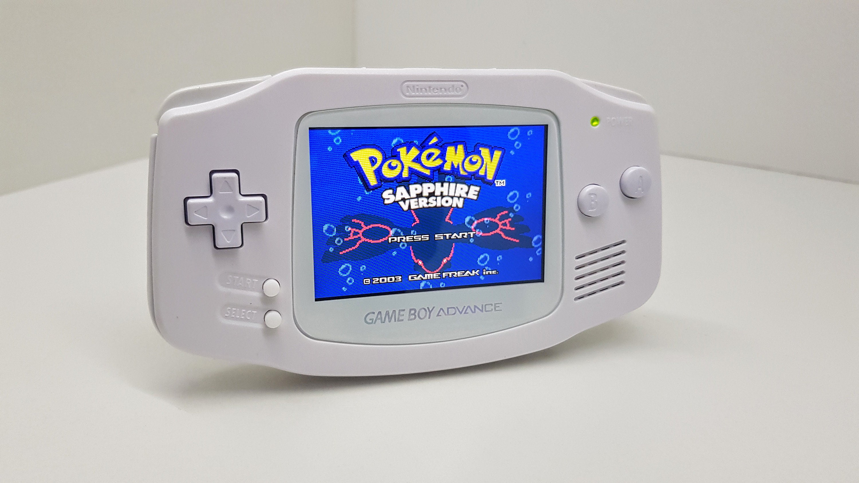 Gameboy Advance GBA Gameboy Brilliant White Backlight IPS - Etsy