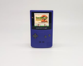 Game Boy Color IPS Console LCD V2 GBC Grape Q5