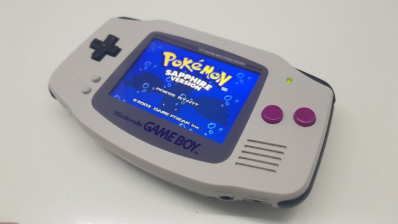 Gameboy Advance GBA Gameboy DMG Themed Backlight IPS V2 image 3