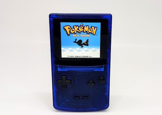 FPGBC FPGA Powered - Game Boy Color Handheld Console - Clear