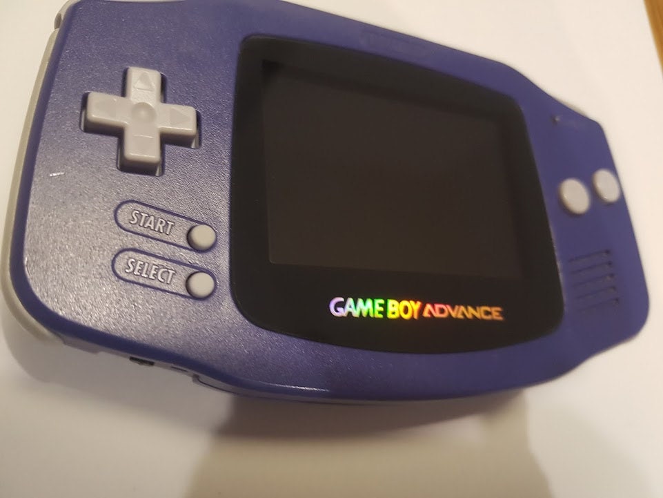Nintendo Gameboy Advance Console Grape backlight IPS V2 Nintendo Gameboy Advance Console Grape backlight IPS V2