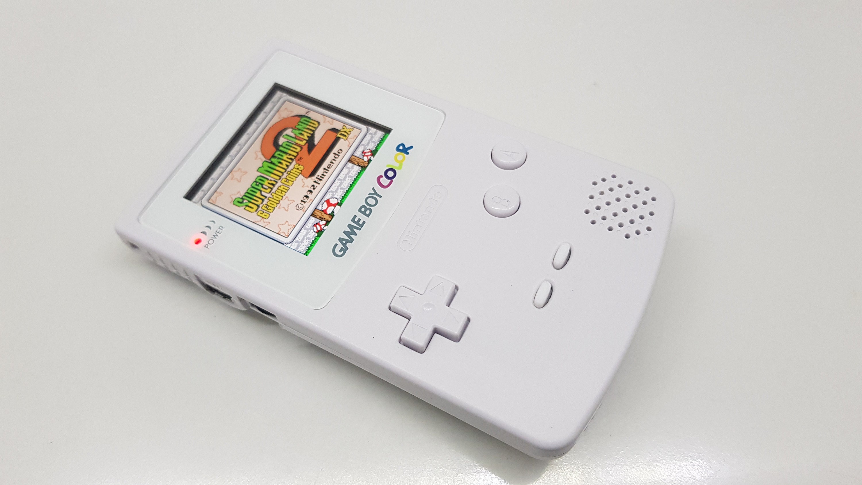 Game Boy Advance SP IPS V2 LCD Screen Kit (White)