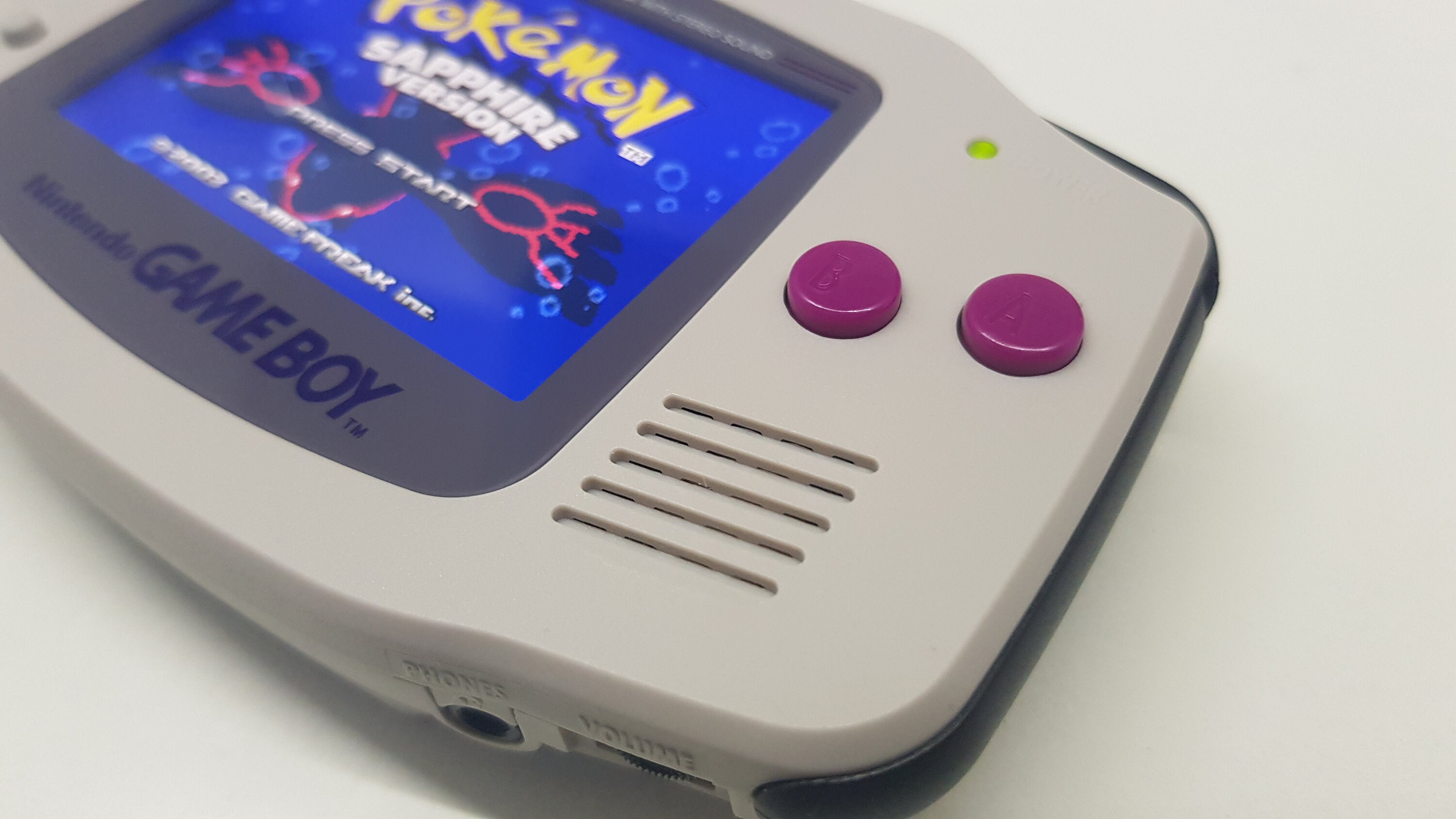 Nintendo Gameboy Couleur Funnyplaying Laminé Q5 V2 IPS Écran
