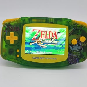 Gameboy Advance GBA Zelda Backlight IPS V2 console