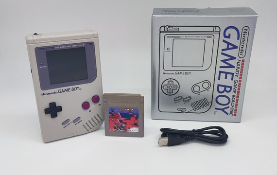 Vintage Original Nintendo Gameboy Working Game Boy 1989 Gray 1980s Video  Game Handheld DMG-01