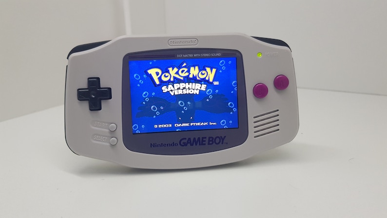 Gameboy Advance GBA Gameboy DMG Themed Backlight IPS V2 image 2