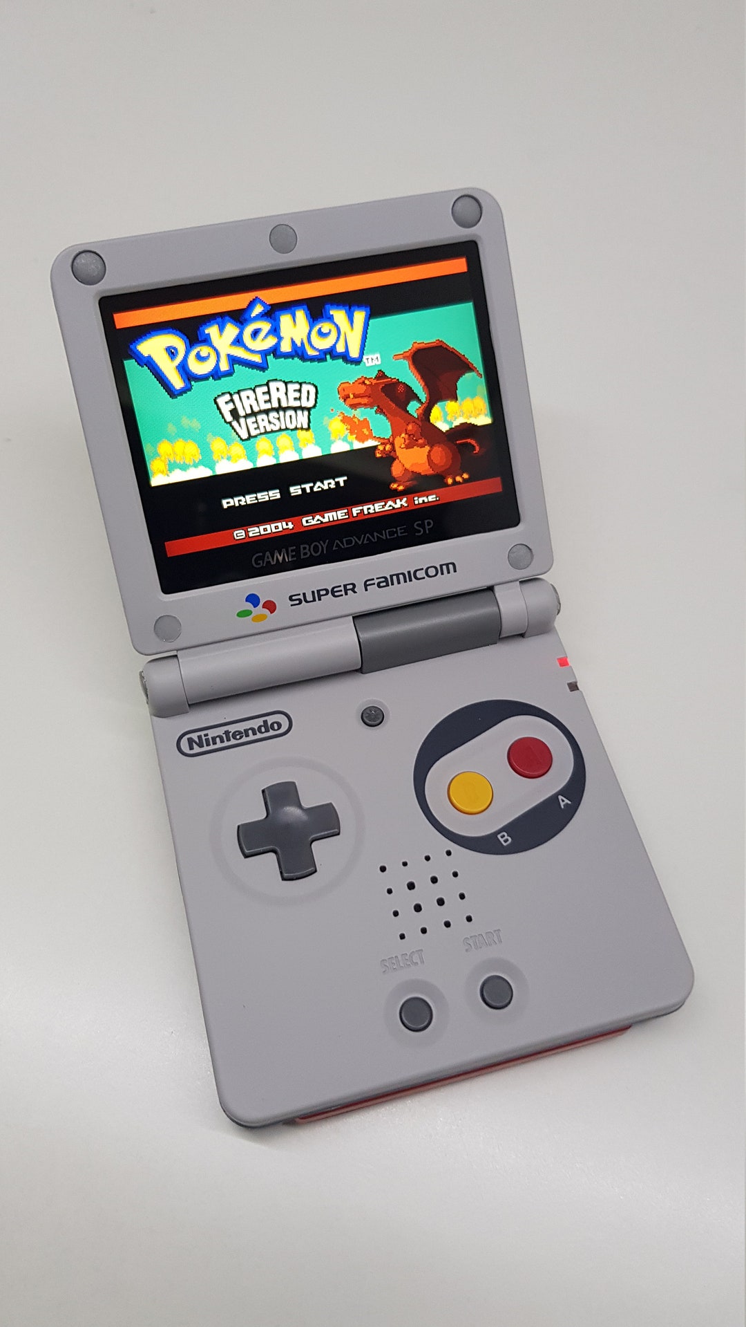 Gameboy Advance SP Backlight IPS V5 720x480 New Battery USB C