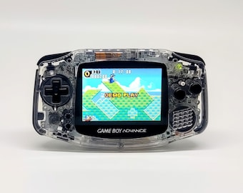 Gameboy Advance GBA Mirror clear V2 boutons d'affichage boutons tactiles amplification des haut-parleurs