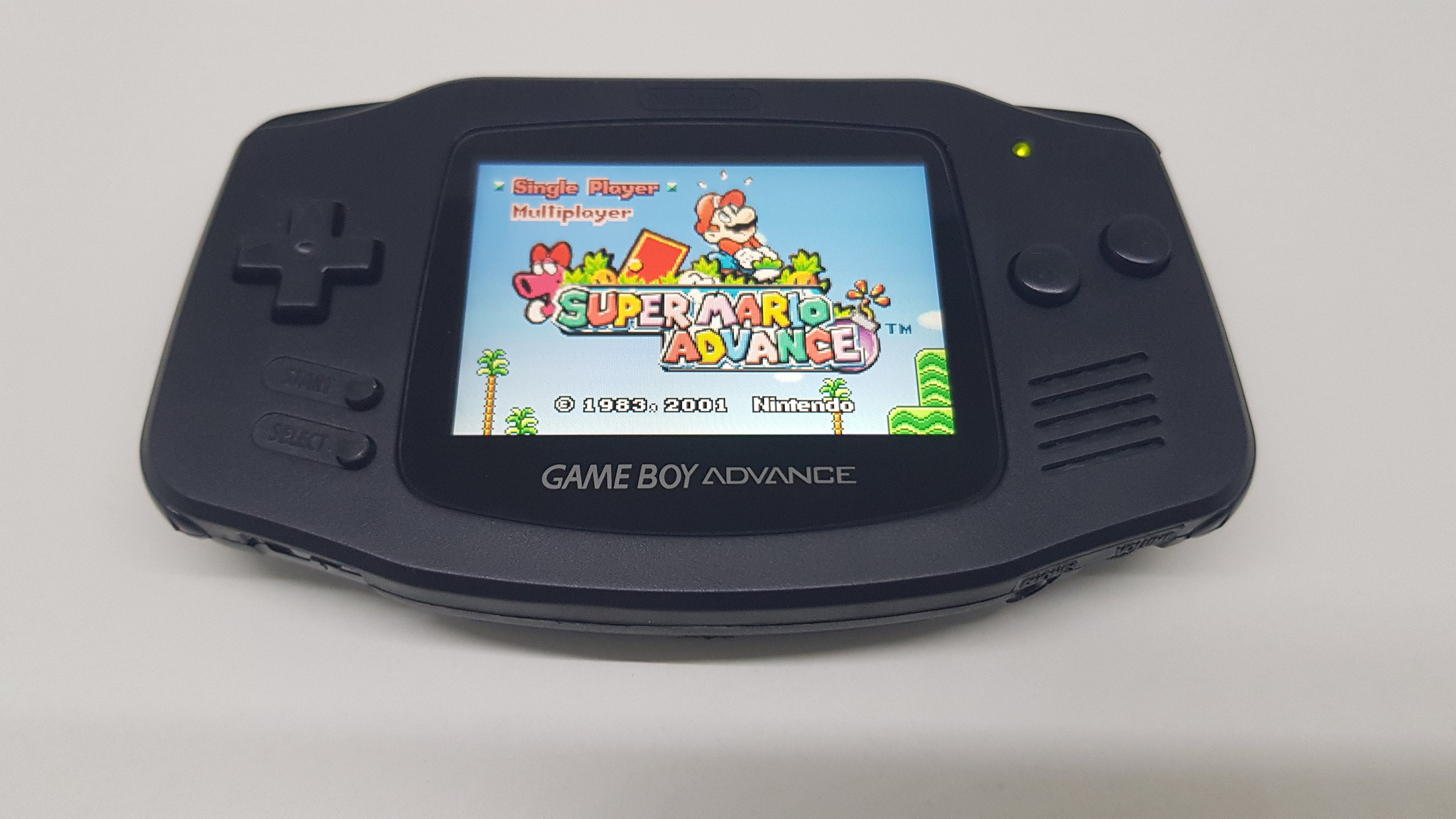 Geit Duplicatie Minst Gameboy Advance GBA Black Backlight IPS V2 Rechargeable - Etsy