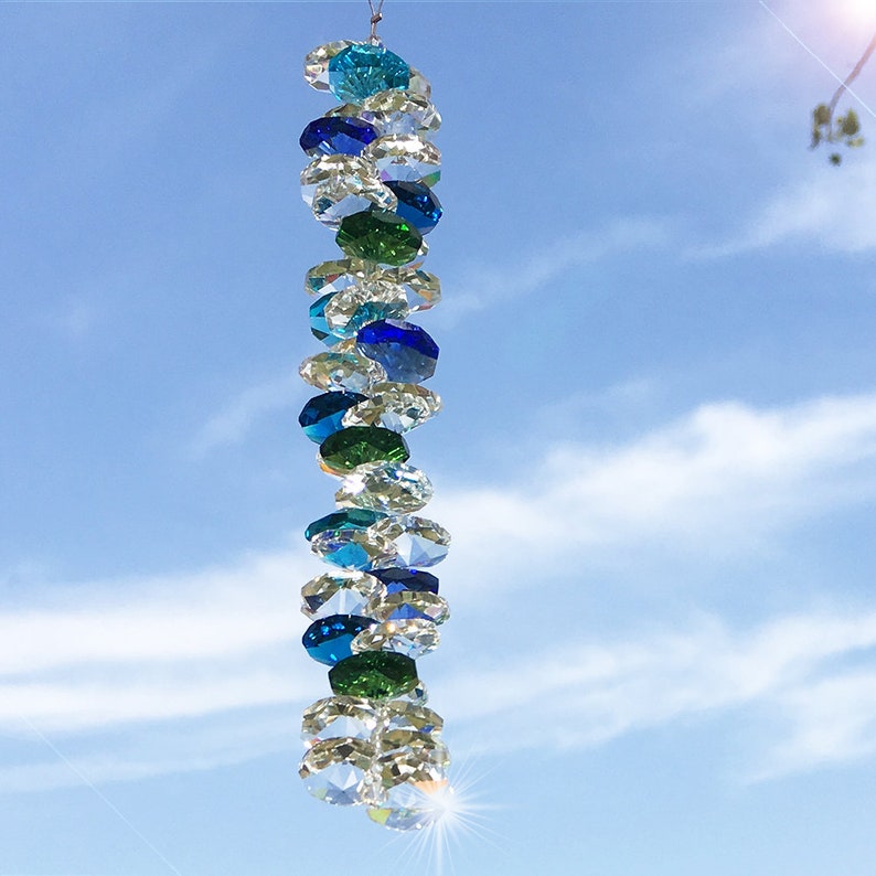 Prism Sun Catcher for Window Crystal Icicle Suncatcher Light Etsy