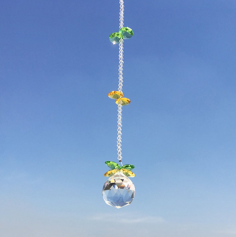 Window Suncatcher Crystal Prisms Hanging Prisms Light Etsy