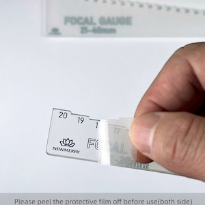 Laser Engraver Focal Length Gauge, Acrylic Laser Focus Height Adjuster, Manual Calibration Tool, Ruler