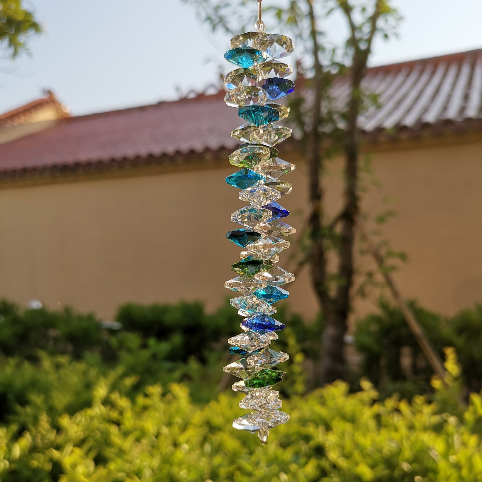 Prism Sun Catcher for Window Crystal Icicle Suncatcher Light Etsy