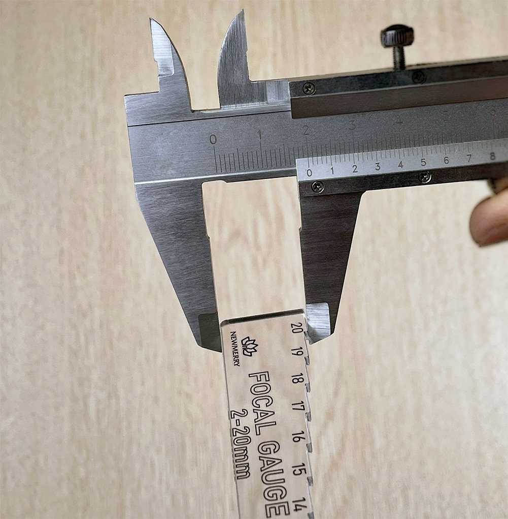 Focal Length Ruler Laser Engraver Focal Length Gauge, Acrylic Laser Focus Height Adjuster ...