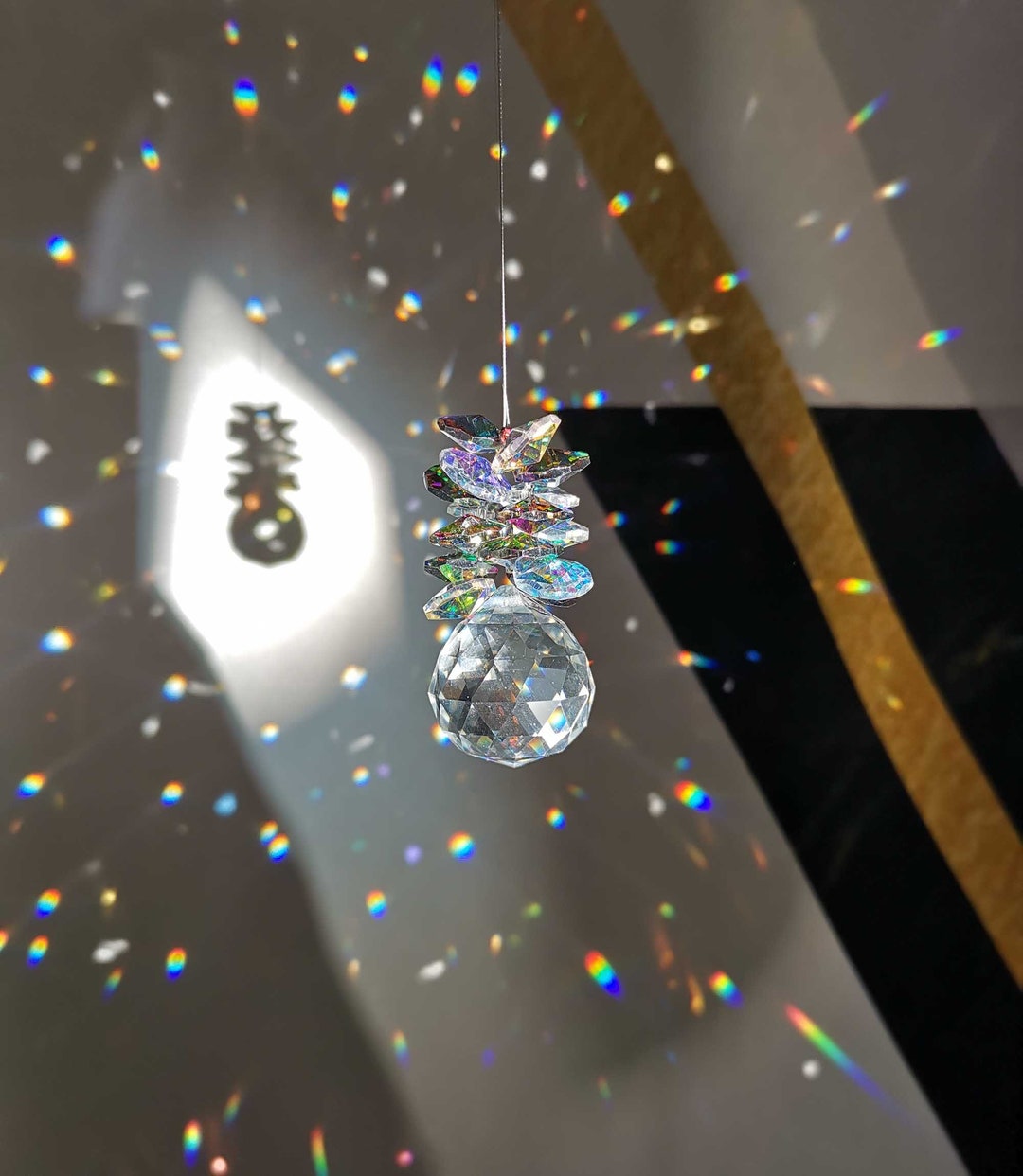 Prism Suncatcher for Window Crystal Sun Catcher Hanging Etsy