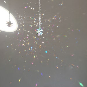 Suncatcher for Windows, Rainbow Light Catcher, AB Crystals, Car Rear View Mirror Pendant, Gift for Mother&#39;s Day