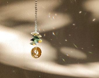 Sympathy Gift for Loss of Infant – Personalized Memorial Sun Catcher
