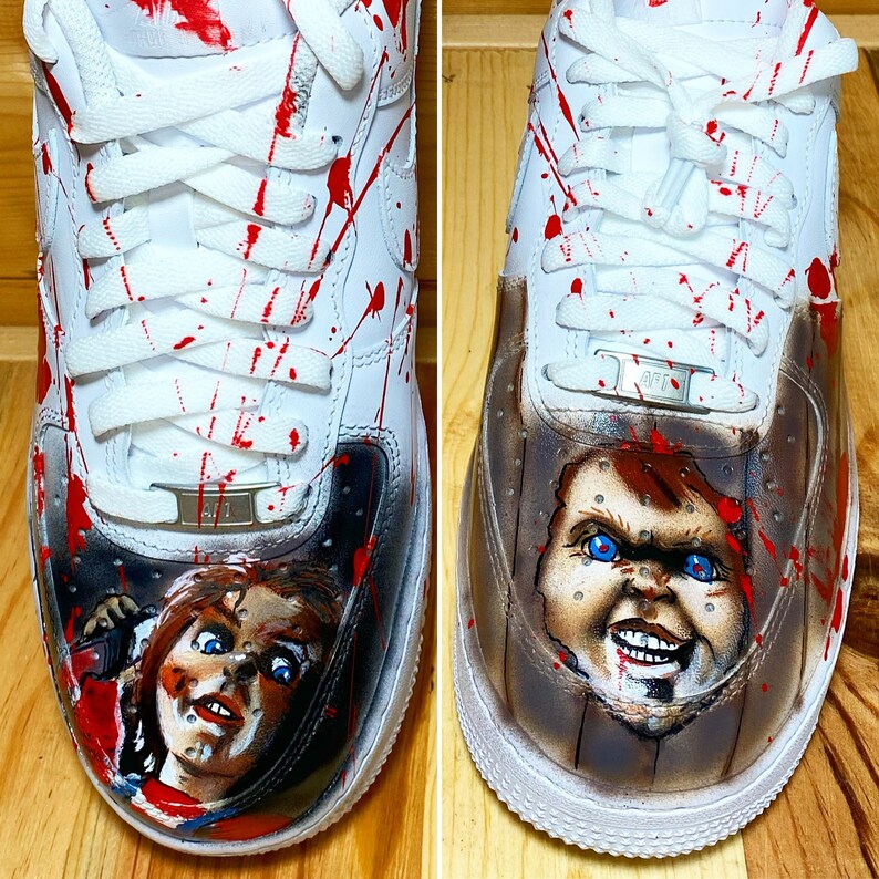 custom air force 1 chucky