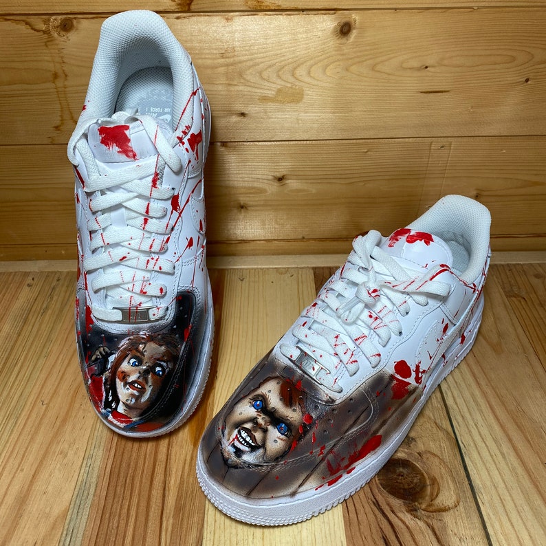 custom air force 1 chucky