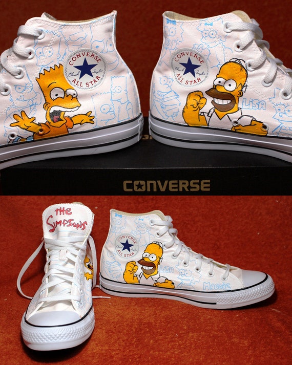 converse simpsons adulte