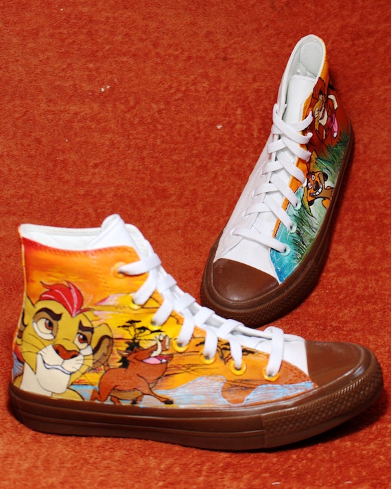 lion king custom shoes