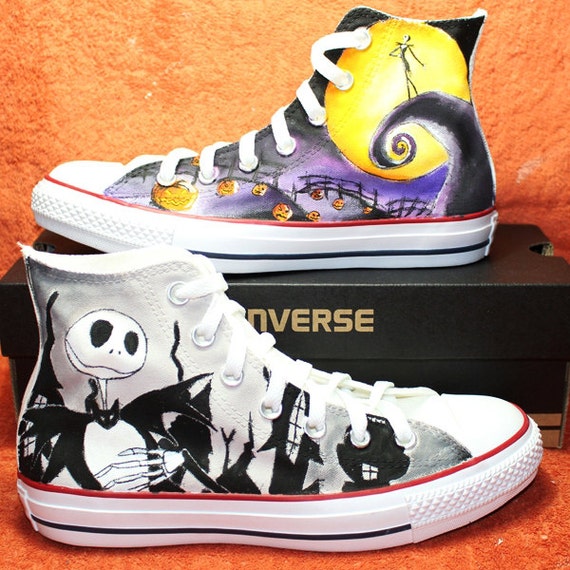 nightmare before christmas converse shoes